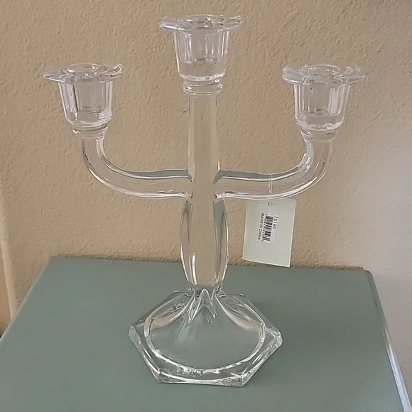 Glass Candelabra NWT - Picture 5 of 5